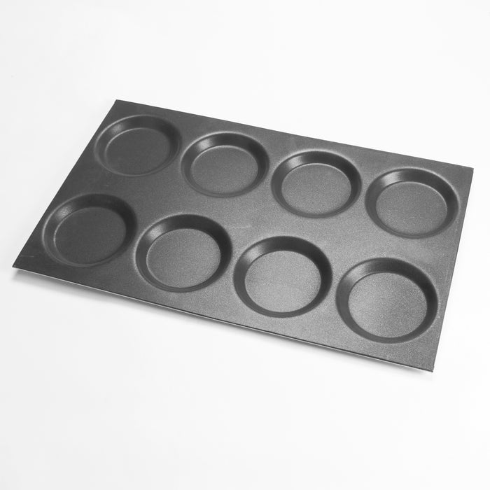 Non Stick Aluminum Thatte Idli Tray for Combi Ovens - Half Size - 8 Idlis