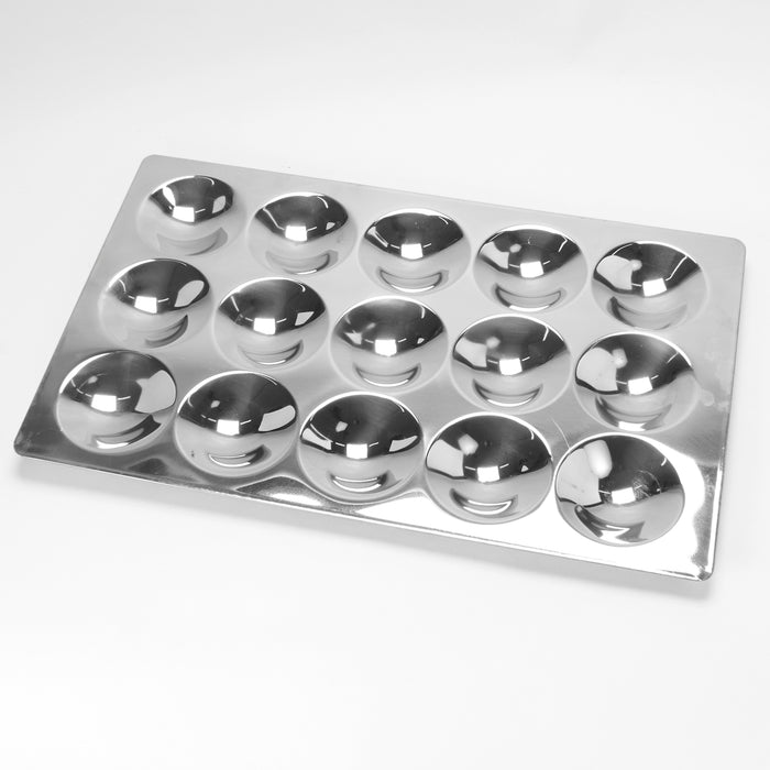 Stainless Steel Idli Tray for Combi Ovens - Half Size- 15 Idlis