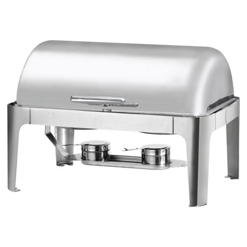 ATOSA Stainless Steel Full Size Roll Top Chafer - 8 Quarts