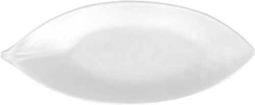 Melamine Vignette Platter, 11 inch, White, Pack of 12, Serving Platter