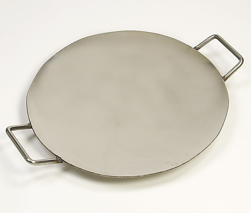 Stainless Steel Tikki Tava Platter 24 inch, with welded handles