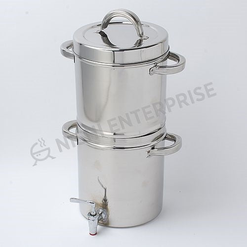South Indian Style Madras filter coffee maker with Faucet - 3 LTR