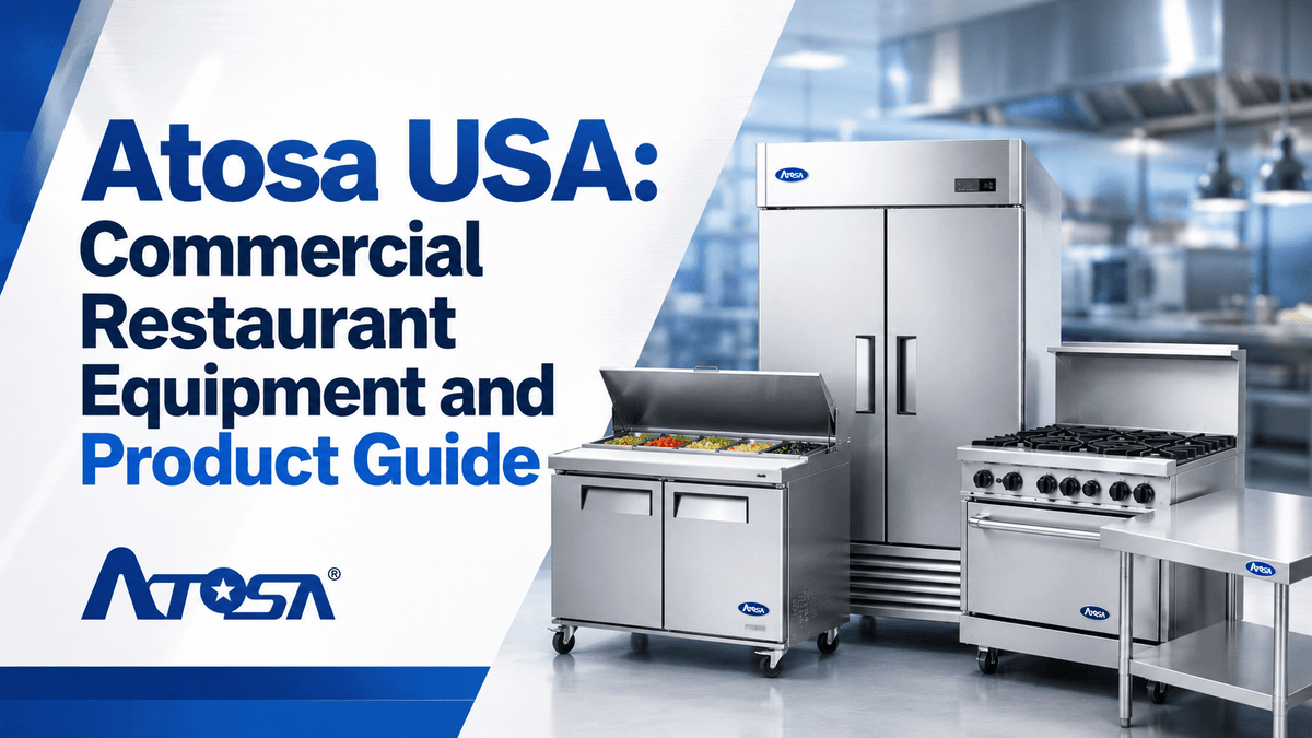 Atosa USA: Commercial Restaurant Equipment and Product Guide - Nishi Enterprise Inc