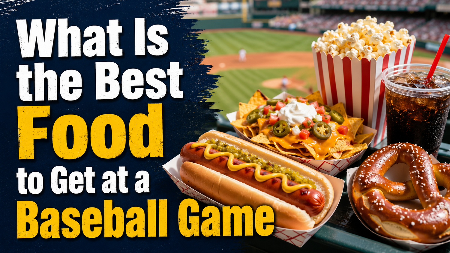 What Is the Best Food to Get at a Baseball Game?