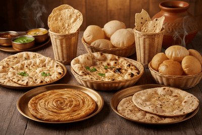 Beyond Naan: The Ultimate Guide to Every Type of Indian Bread - Nishi Enterprise Inc