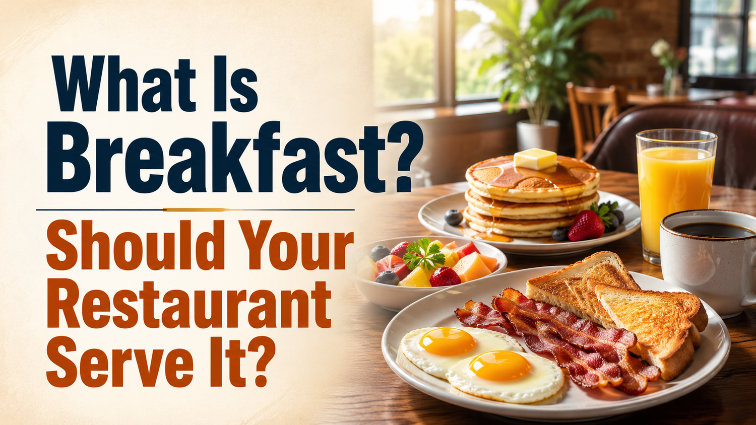 What Is Breakfast? Should Your Restaurant Serve It?