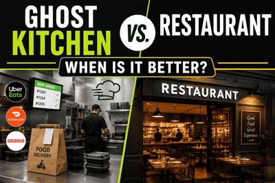 Ghost Kitchen vs. Restaurant: When Is It Better? - Nishi Enterprise Inc