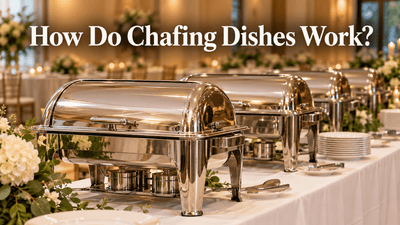 How Do Chafing Dishes Work? - Nishi Enterprise Inc