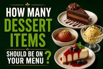 How Many Dessert Items Should Be on Your Menu? - Nishi Enterprise Inc