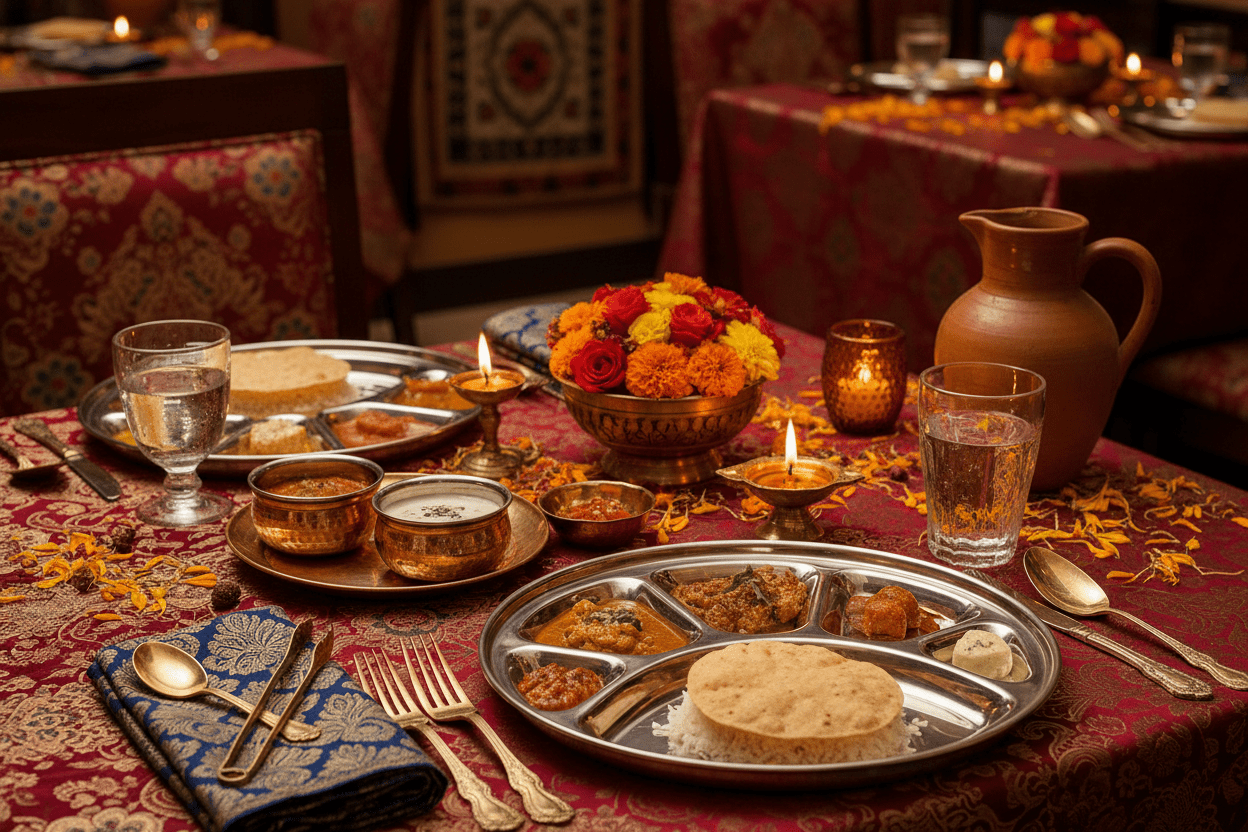 How to Set the Perfect Table at Your Indian Restaurant - Nishi Enterprise Inc