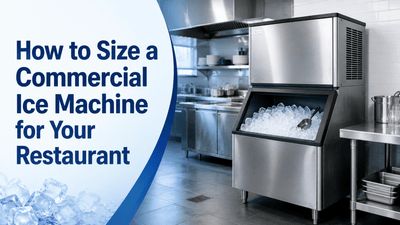 How to Size a Commercial Ice Machine for a Restaurant - Nishi Enterprise Inc