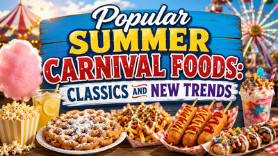 Popular Summer Carnival Foods: Classics and New Trends - Nishi Enterprise Inc