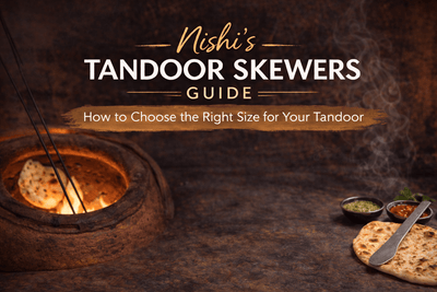 Tandoor Skewers: How to Choose the Right Size & Thickness for Your Restaurant - Nishi Enterprise Inc