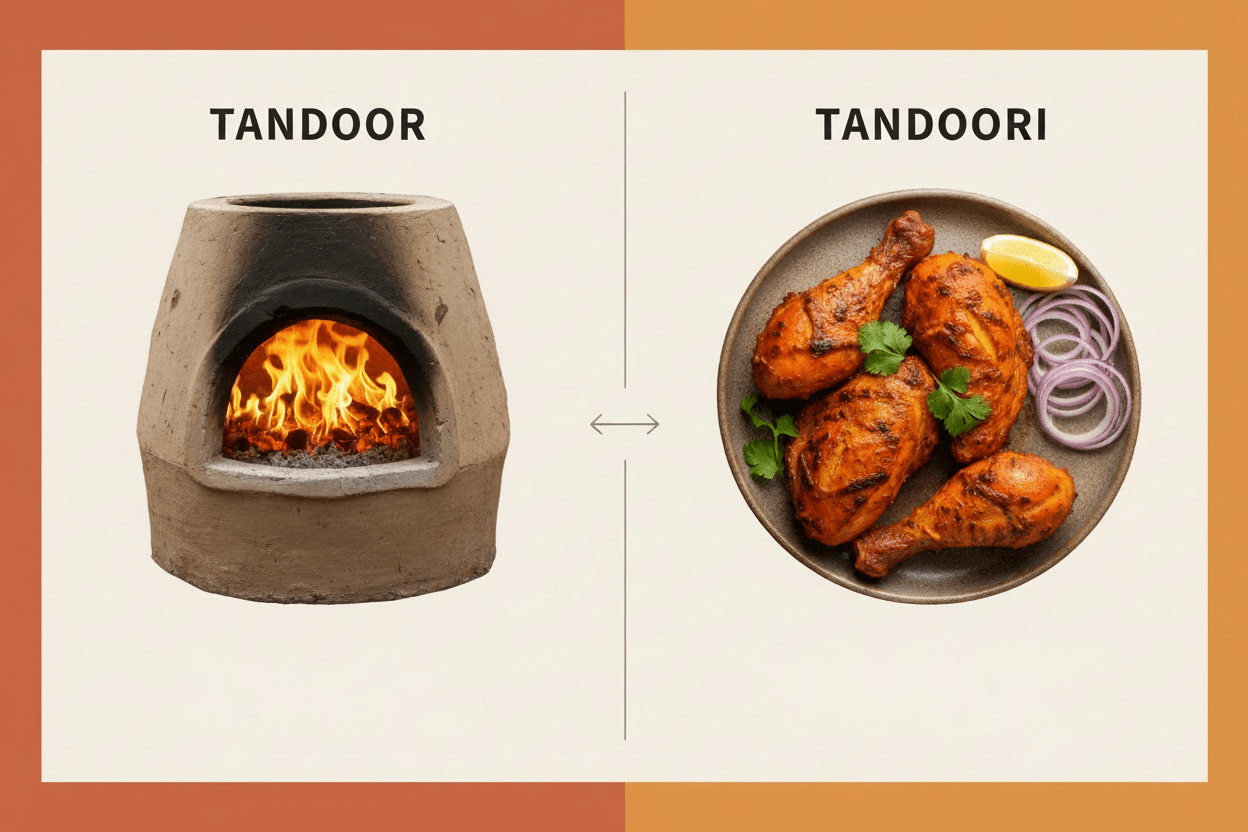 Tandoor vs Tandoori: What's the Real Difference? - Nishi Enterprise Inc