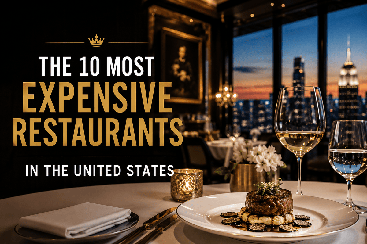 The 10 Most Expensive Restaurants in the United States - Nishi Enterprise Inc