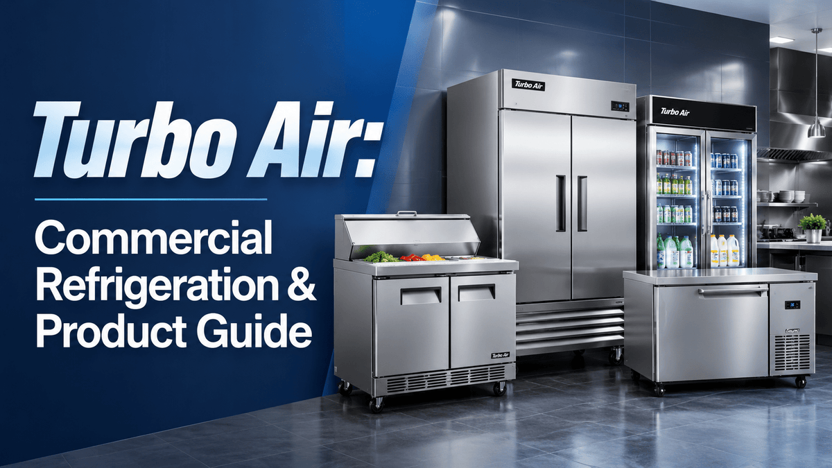 Turbo Air: Commercial Refrigeration & Product Guide - Nishi Enterprise Inc