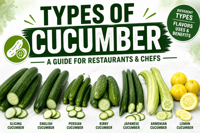 Types of Cucumbers: Varieties, Flavors, and Uses - Nishi Enterprise Inc