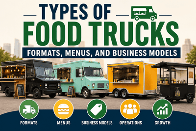 Types of Food Trucks: Formats, Menus, and Business Models - Nishi Enterprise Inc