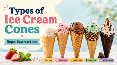 Types of Ice Cream Cones: Shapes, Flavors, and Uses - Nishi Enterprise Inc