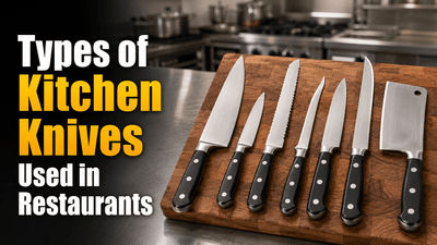 Types of Kitchen Knives Used in Restaurants - Nishi Enterprise Inc