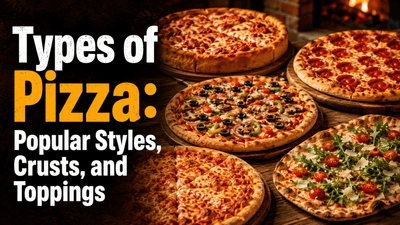 Types of Pizza: Popular Styles, Crusts, and Toppings - Nishi Enterprise Inc
