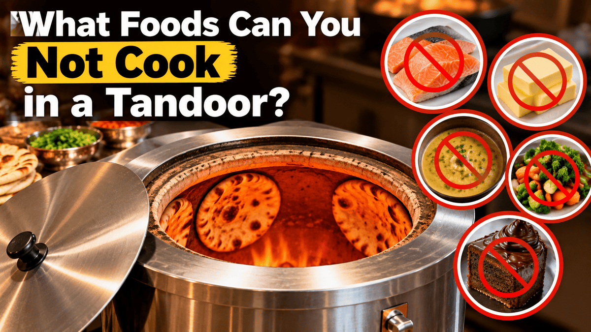 What Foods Can You Not Cook in a Tandoor? - Nishi Enterprise Inc