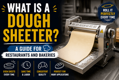 What Is a Dough Sheeter? Commercial Dough Sheeter Guide - Nishi Enterprise Inc