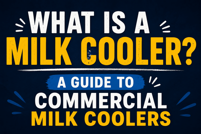 What Is a Milk Cooler? A Guide to Commercial Milk Coolers - Nishi Enterprise Inc