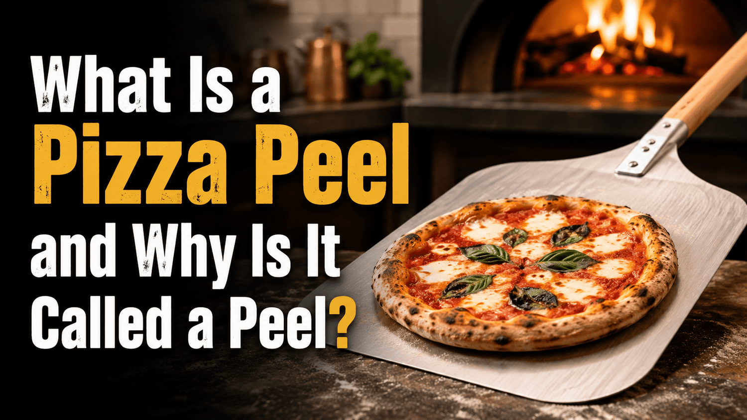 What Is a Pizza Peel and Why Is It Called a Peel? - Nishi Enterprise Inc