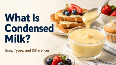 What Is Condensed Milk? Uses, Types, and Differences - Nishi Enterprise Inc