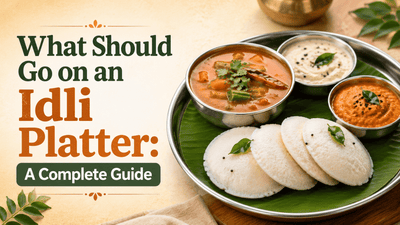 What Should Go on an Idli Platter: A Complete Guide - Nishi Enterprise Inc