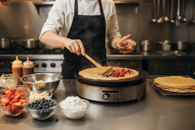 Why a Commercial Crepe Griddle Belongs in Your Restaurant - Nishi Enterprise Inc