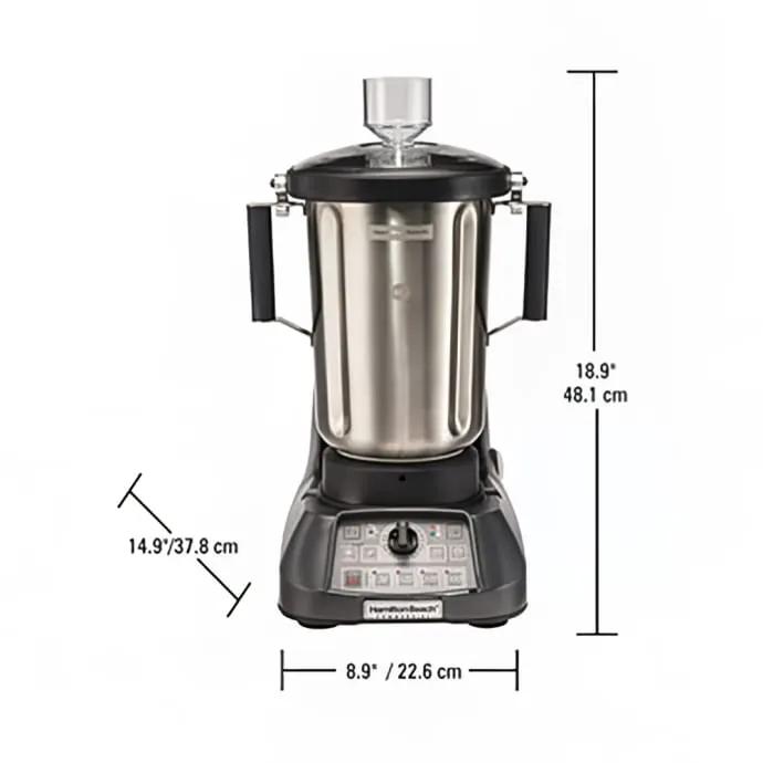Hamilton Beach HBF1100S Countertop Food Blender w/ Metal Container, Programmable by Hamilton Beach (hamilton-beach-hbf1100s-countertop-food-blender-w-metal-container-programmable)
