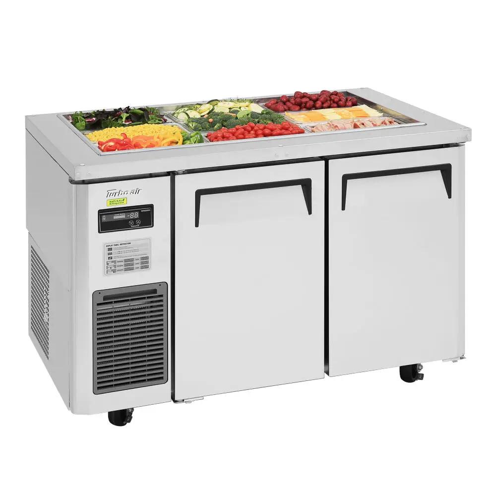 Turbo Air JBT-48-N 40" Stainless Steel Cold Food Bar - 9 Pan Capacity, Floor Model