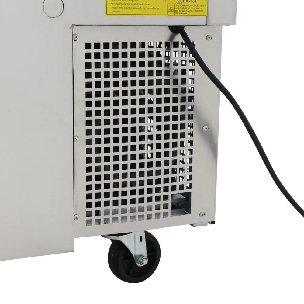 Turbo Air JBT-60-N 53 1/8" Floor Model Refrigerated Cold Food Bar - 12 Pan Capacity, Stainless Steel