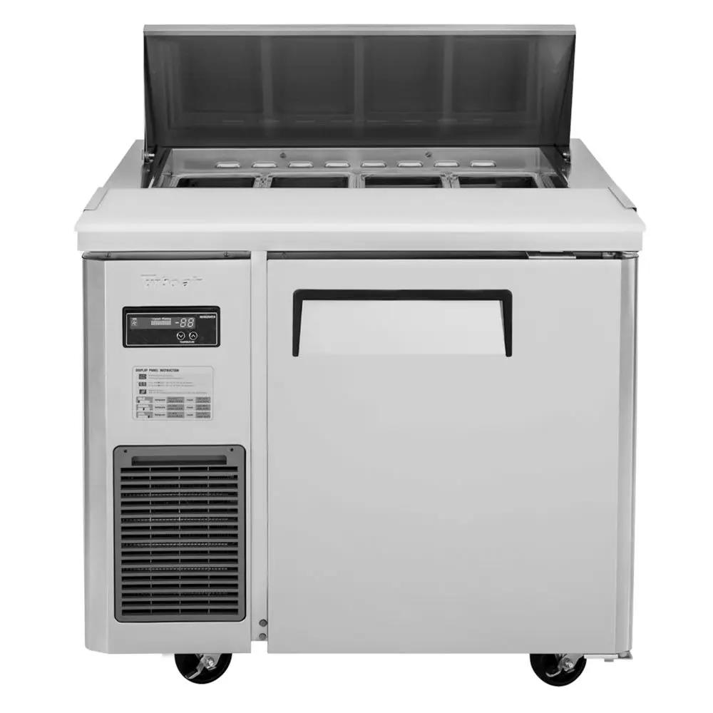Turbo Air JST-36-N 36" Commercial Sandwich & Salad Prep Table | Refrigerated Base