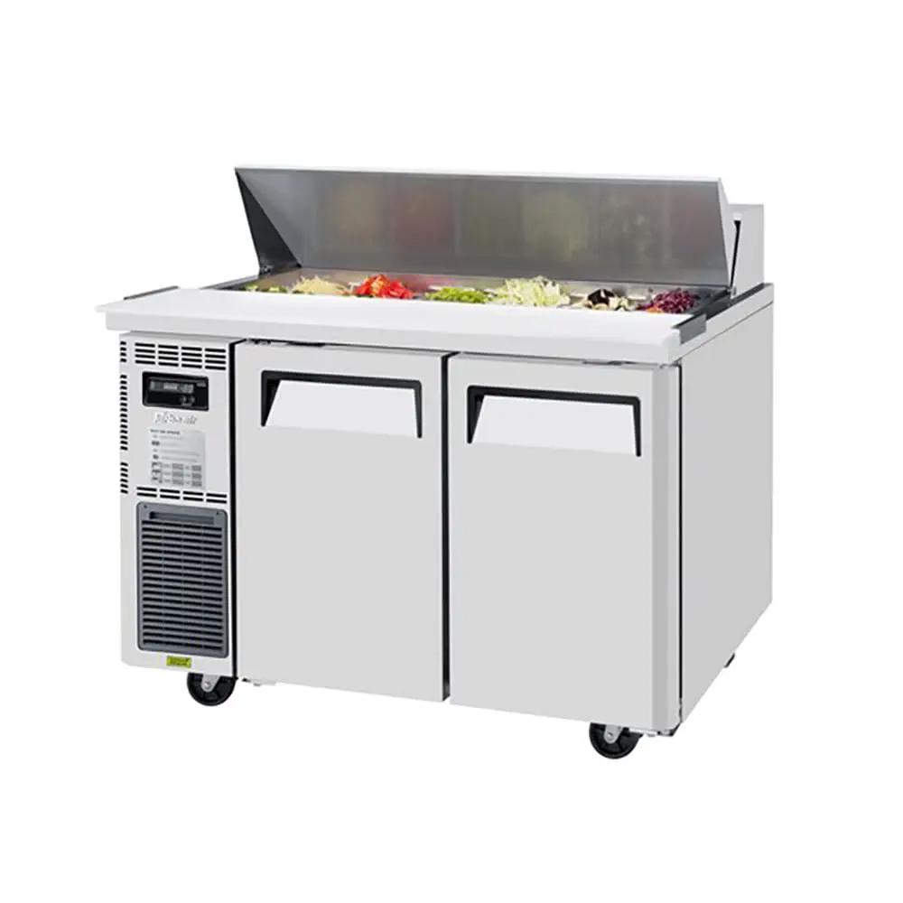 Turbo Air JST-48-N 48" Commercial Sandwich Prep Table | Refrigerated Base | 115v