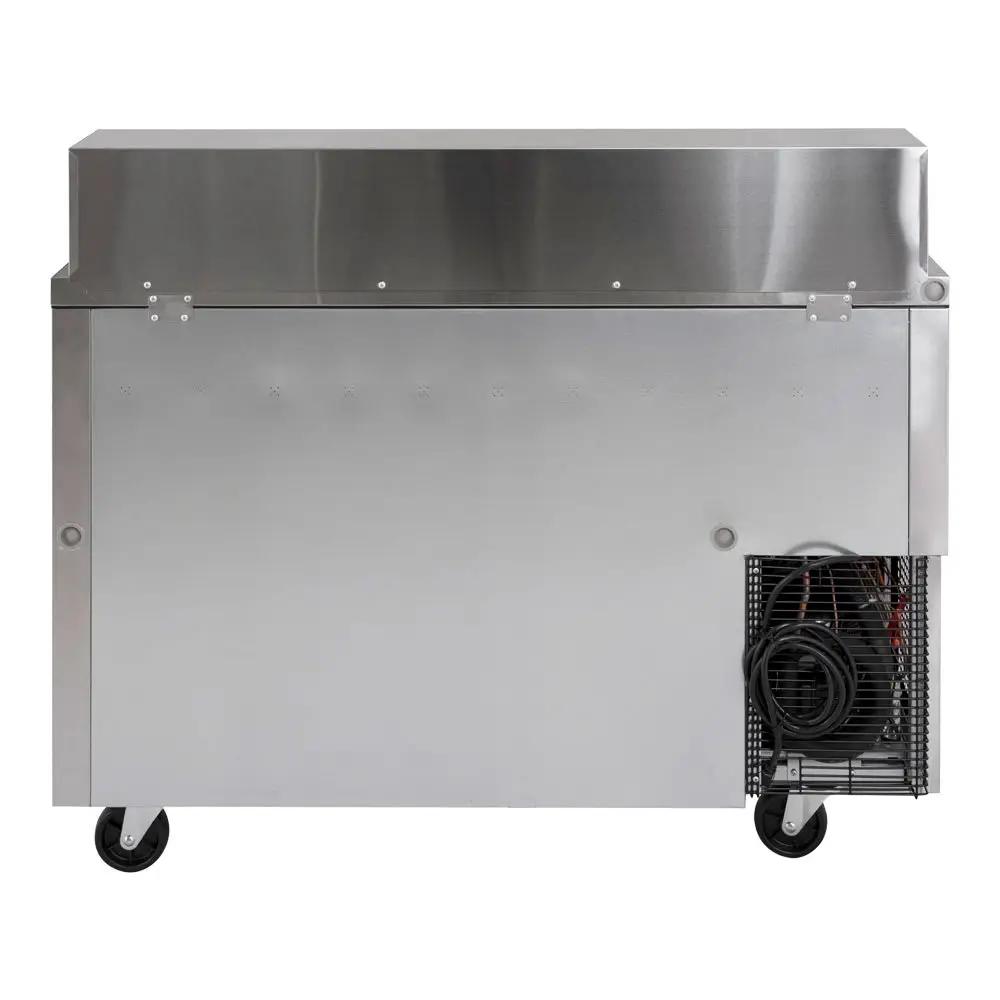 Turbo Air JST-48-N 48" Commercial Sandwich Prep Table | Refrigerated Base | 115v