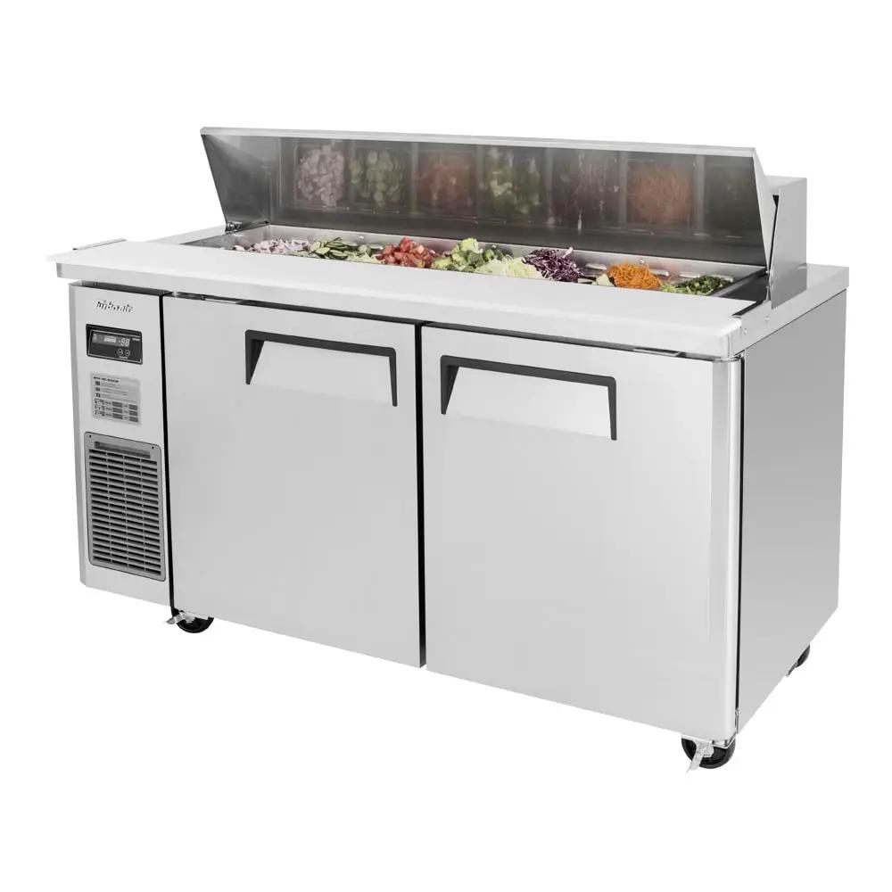 Turbo Air JST-60-N 60" Commercial Sandwich & Salad Prep Table Refrigerator | 115v