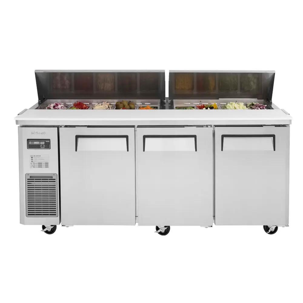 Turbo Air JST-72-N 72" J Series Commercial Sandwich & Salad Prep Table - 115v