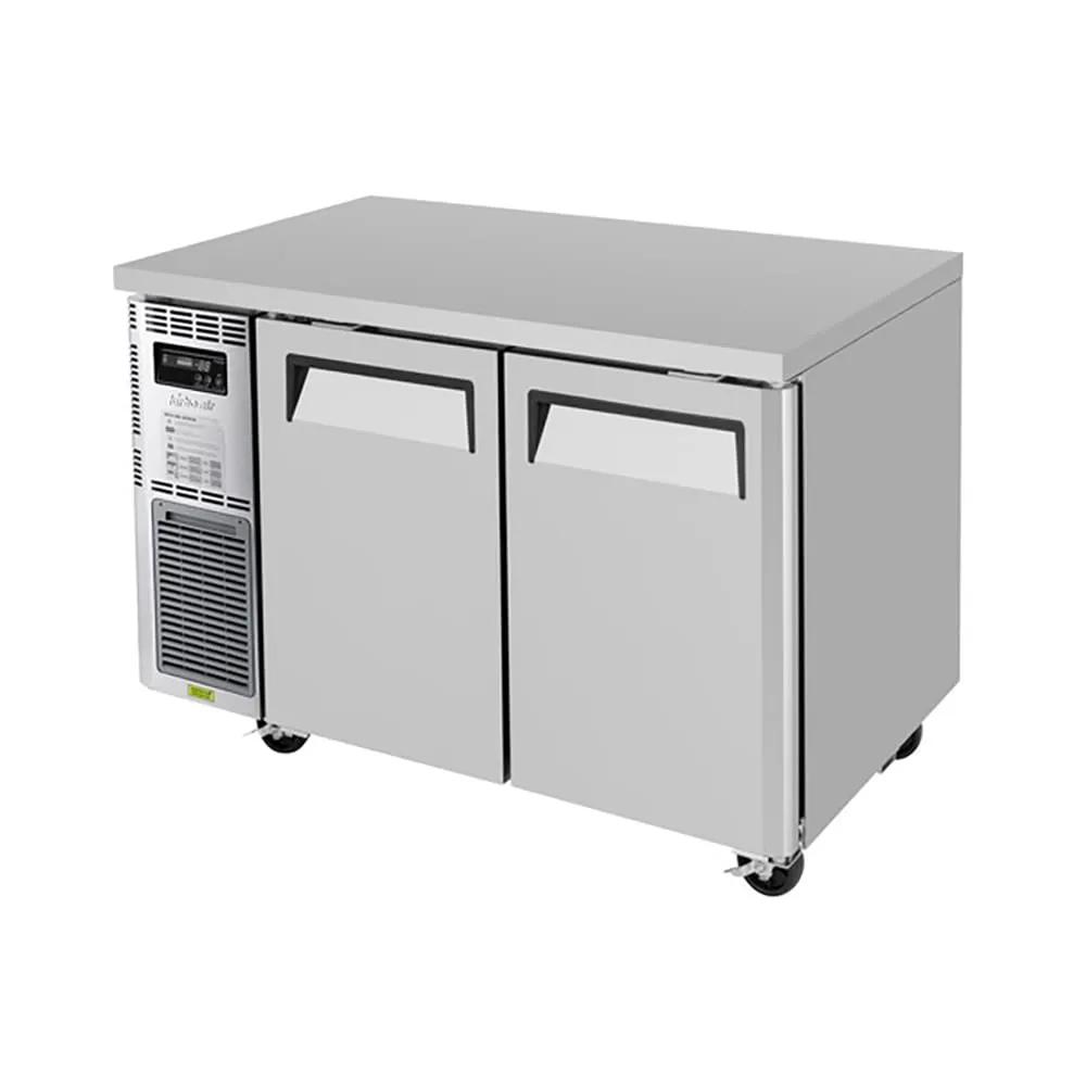 Turbo Air JUF-48-N 47" Undercounter Commercial Freezer - 2 Sections, Stainless Steel