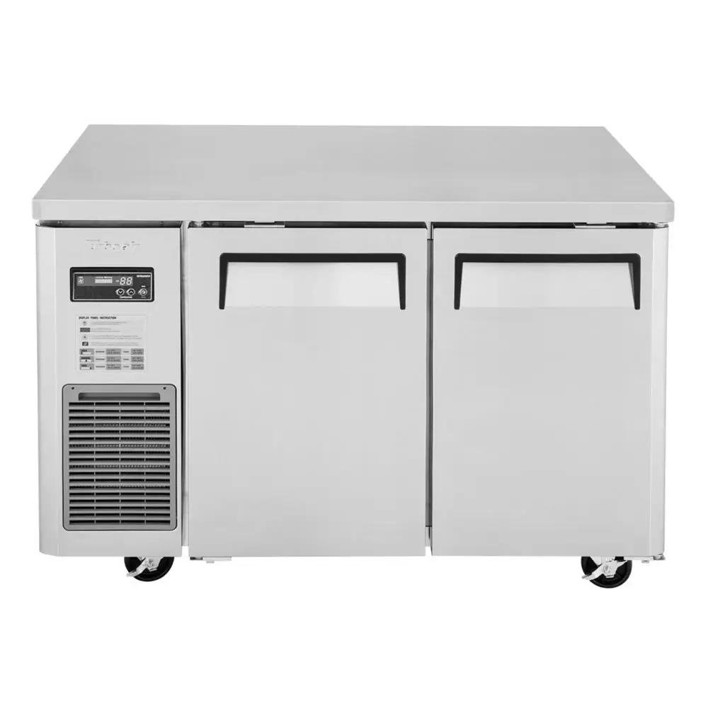 Turbo Air JUF-48-N 47" Undercounter Commercial Freezer - 2 Sections, Stainless Steel