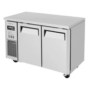 Turbo Air JUF-48S-N: 47.25" 2-Door Undercounter Freezer - Efficient & Durable Commercial Freezer