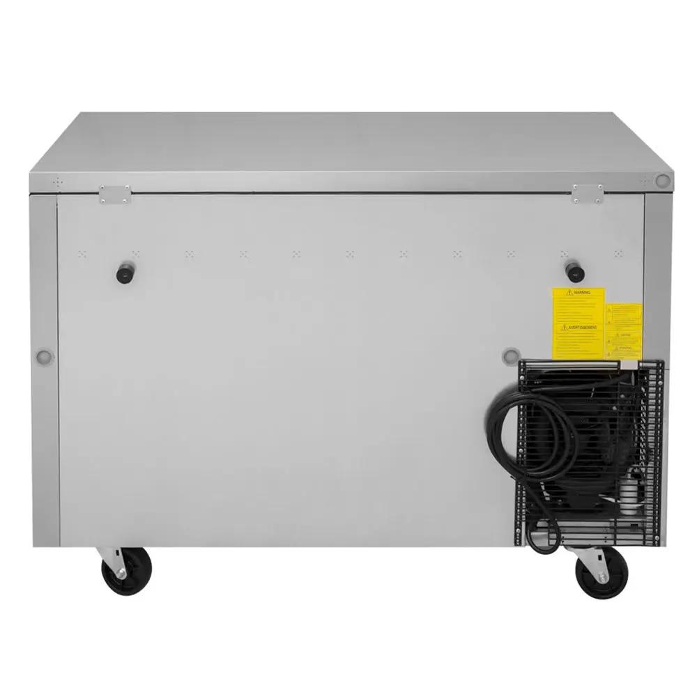 Turbo Air JUF-48S-N: 47.25" 2-Door Undercounter Freezer - Efficient & Durable Commercial Freezer