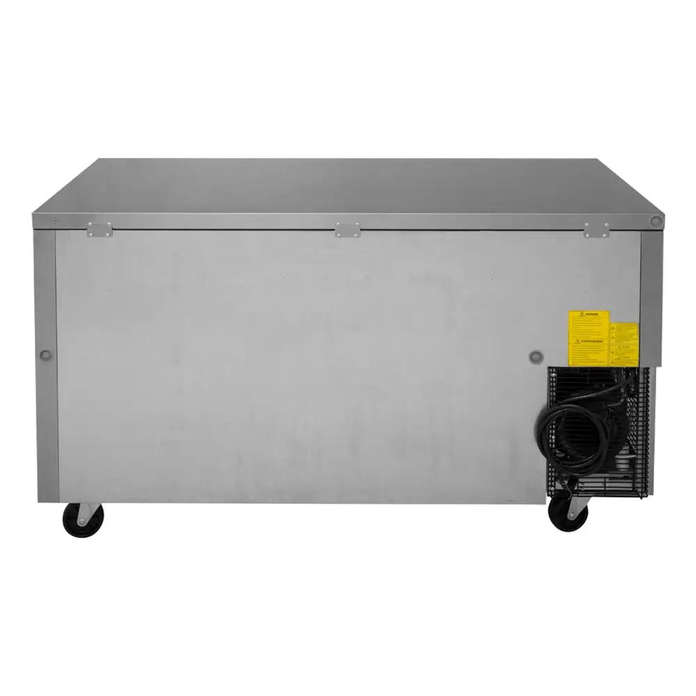 Turbo Air JUF-60-N 59" Undercounter Freezer - 2 Sections, 2 Doors, 115V