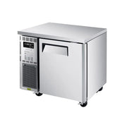 Turbo Air JUR-36S-N6: 35" Undercounter Commercial Refrigerator - Stainless Steel, 1 Door, 115V