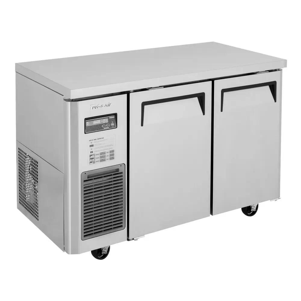 Turbo Air JUR-48S-N6 Undercounter Refrigerator - 47.25" W, 2-Section, Stainless Steel