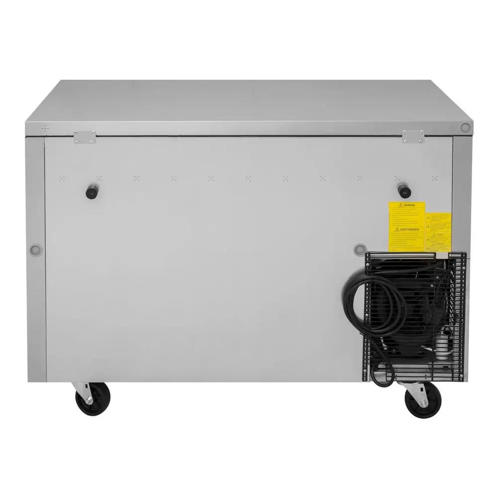 Turbo Air JUR-48S-N6 Undercounter Refrigerator - 47.25" W, 2-Section, Stainless Steel