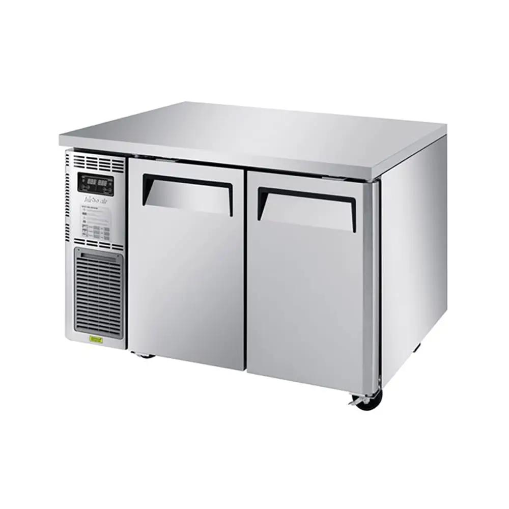 Turbo Air JURF-48-N 47.25" Undercounter Refrigerator/Freezer - 2 Sections, Stainless Steel