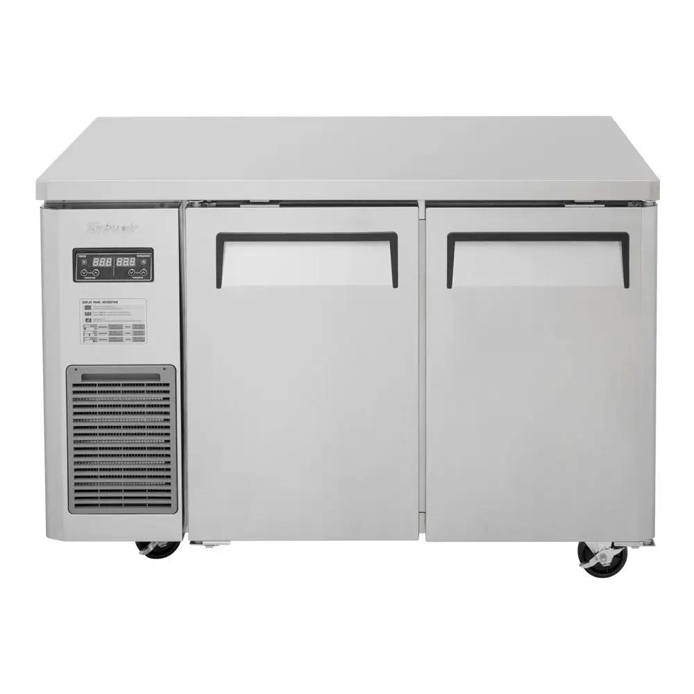 Turbo Air JURF-48-N 47.25" Undercounter Refrigerator/Freezer - 2 Sections, Stainless Steel
